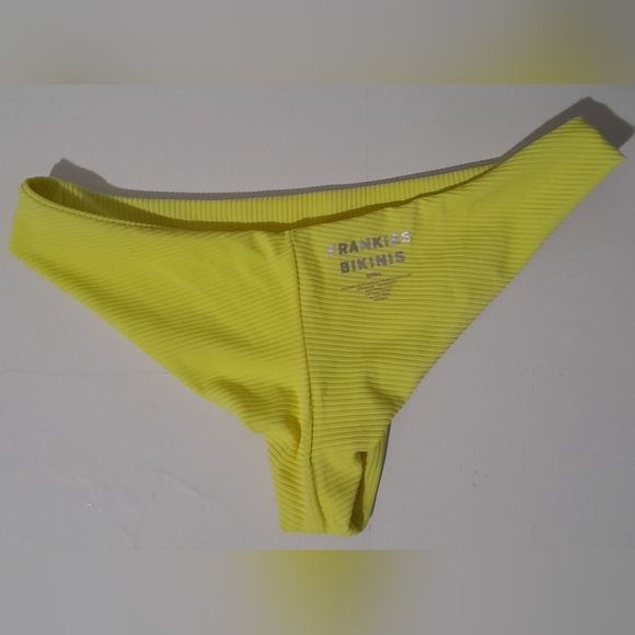 Frankie's Bikinis Lemon Ribbed Swimwear - Picture 3 of 6